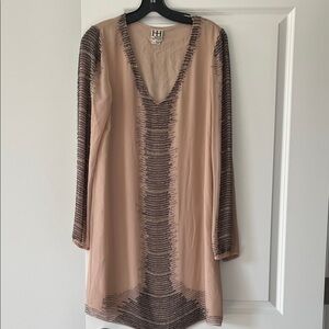 HAUTE HIPPIE Embellished Dress